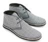 View Item New Ikon Crowley Black Whte Check Chukka Desert Boot